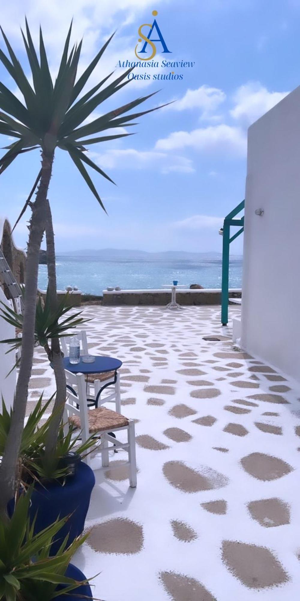 Houlakia  Mykonos Athanasia Seaview Oasis Studios By The Port מראה חיצוני תמונה