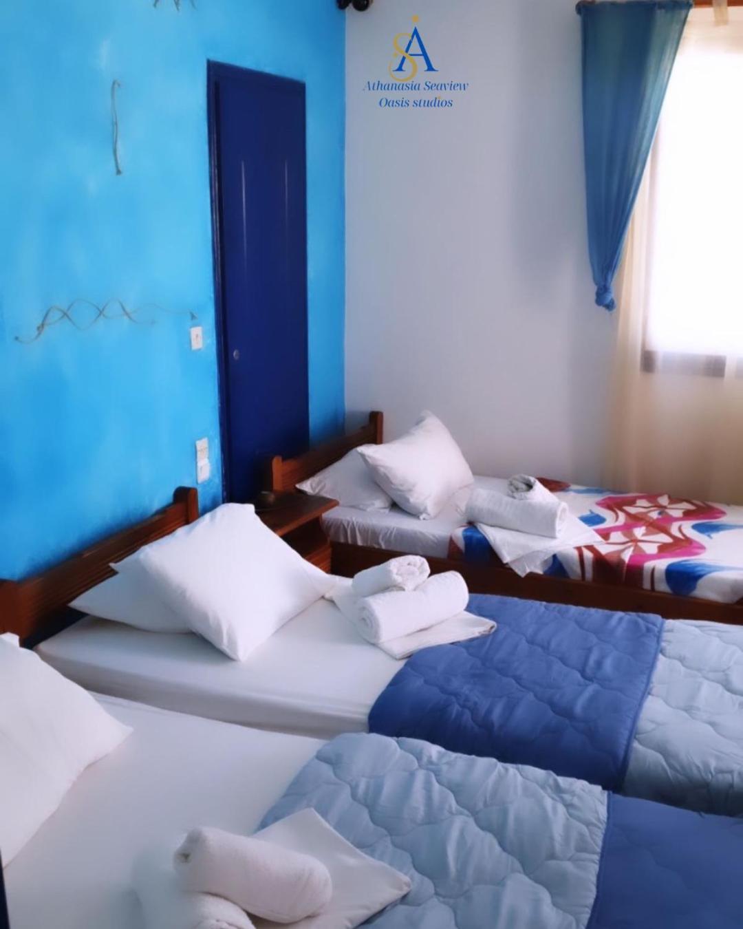 Houlakia  Mykonos Athanasia Seaview Oasis Studios By The Port מראה חיצוני תמונה